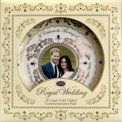 Herinneringsbord Prins Harry & Meghan Markle Royal Wedding Herinneringsbord Prins Harry & Meghan Markle Royal Wedding
